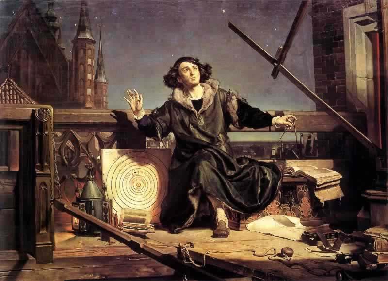 Jan Matejko Copernicus, in Conversation with God Sweden oil painting art